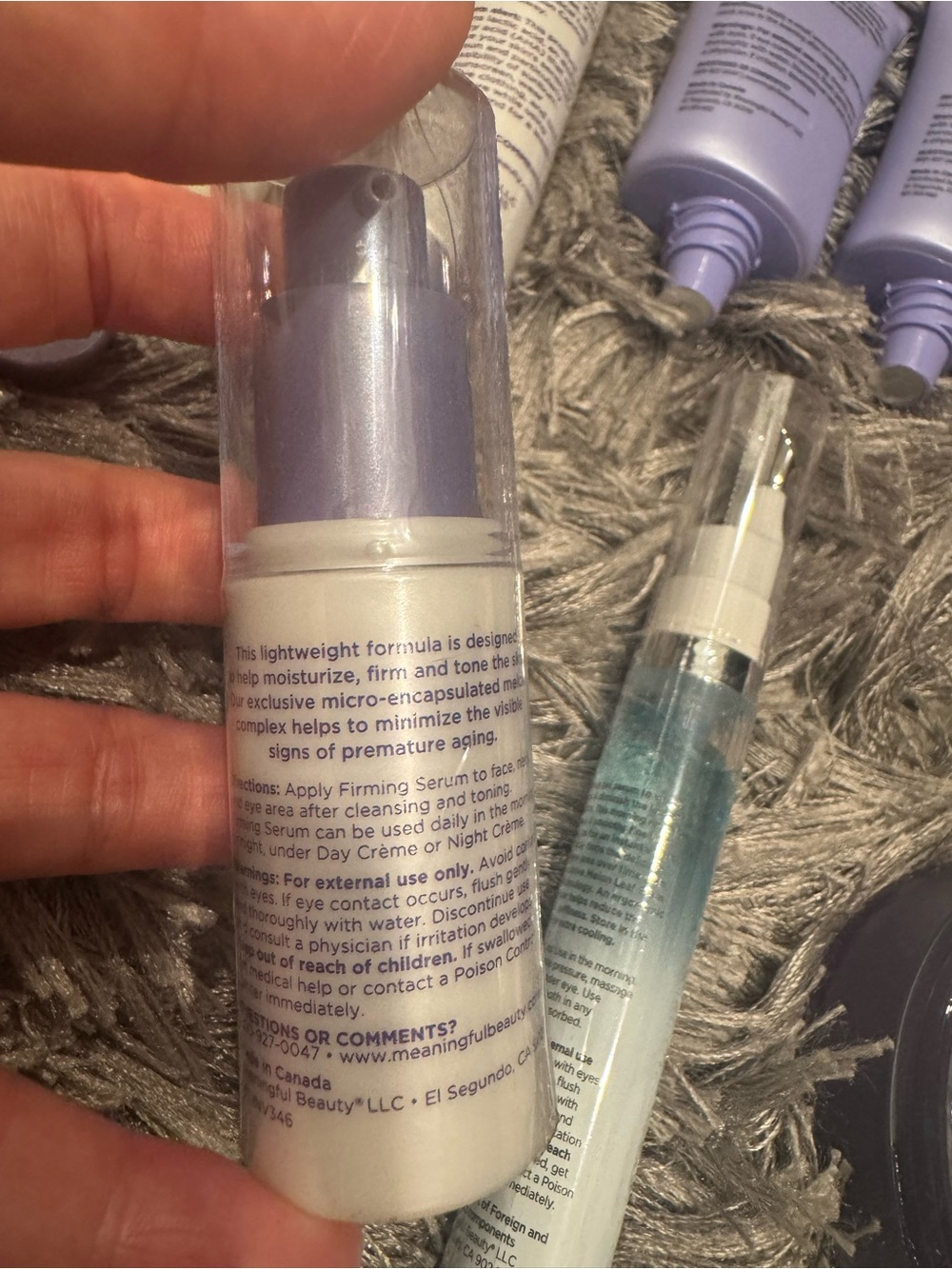 Meaningful Beauty Skincare Collection in Purple and White (Lot of 8) New/Sealed - Picture 6 of 10